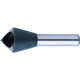 Fraise à ébavurer, 90°, Ø de la tête : 53,0 mm, Long. totale 136 mm, Ø queue 15 mm, Capacité de lamage : 35-40 mm