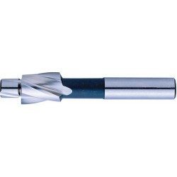 Fraise à lamer à queue cylindrique Ajustement fin, sans revêtement, pour trou débouchant, Pour filetage : M3, Ø de fraise 6 mm