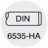 Fraise cylindrique extra longue, en carbure monobloc, Ø d1 - h10 : 10,0 mm, Long. totale I1 100 mm, Long. coupe l2 40 mm, Ø queue d2 - h6 : 10 mm