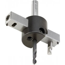 Outil trépan type Liliput, Modèle de queue : Queue cylindrique 10 mm Ø, Capacité de coupe 18-80 mm