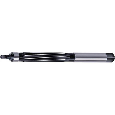 Alésoir à main, expansible, queue cylindrique, Ø nominal : 14,0 mm, Lames de 61 mm, Long. totale : 163 mm, queue Ø 14 mm