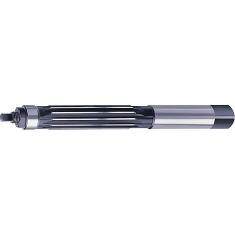 Alésoir à main, expansible, queue cylindrique, Ø nominal : 5,0 mm, Lames de 30 mm, Long. totale : 87 mm, queue Ø 5 mm