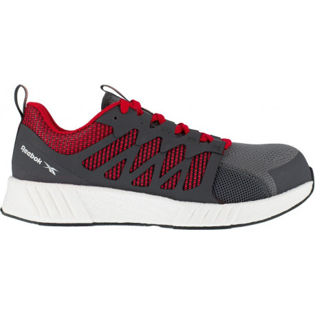 Chaussure de sécurité Fusion Flexweave Work S1 P41 gris/rouge/blanc REEBOK
