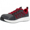 Chaussure de sécurité Fusion Flexweave Work S1 P41 gris/rouge/blanc REEBOK