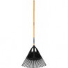 Brosse à feuilles XL Classic 27 dents avec manche en bois (Par 5)