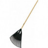 Brosse à feuilles XL Classic 27 dents avec manche en bois (Par 5)