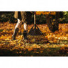 Brosse à feuilles XL Classic 27 dents avec manche en bois (Par 5)
