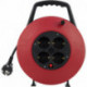 Boîtier câble 10m 4 voies noir/rouge H05VV-F 3G1,5 (Par 6)