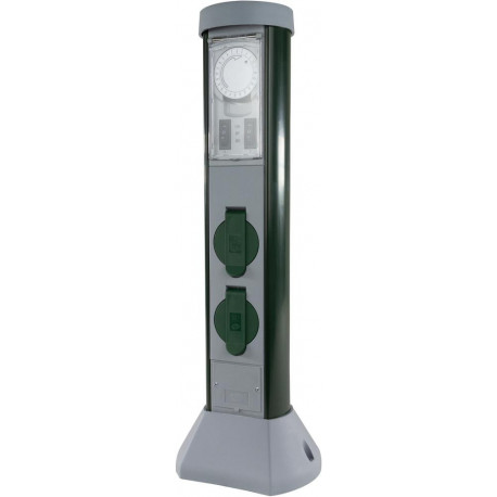 Prise Minuterie jardin Greencraft 2 