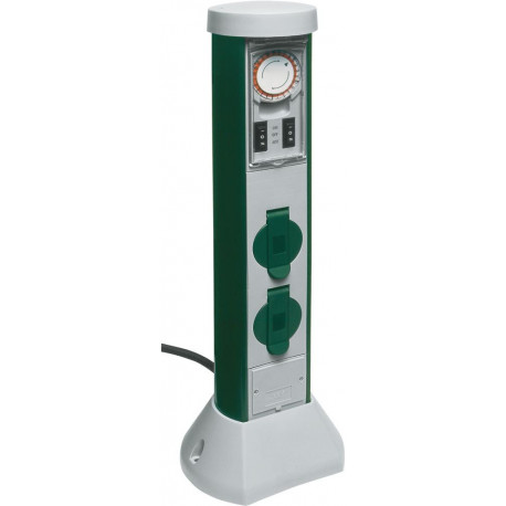 Prise Minuterie jardin Greencraft 2 