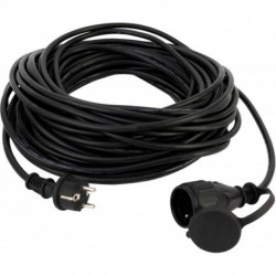 Rallonge 10m RR3G1,5 IP44 noir (Par 8)