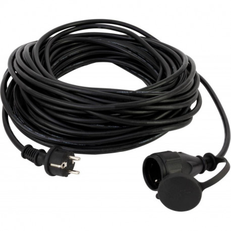 Rallonge 10m RR3G1,5 IP44 noir (Par 8)