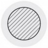 Barreau, DIN 4964, forme A, rond, Ø h8 : 16 mm, Long. totale 200 mm