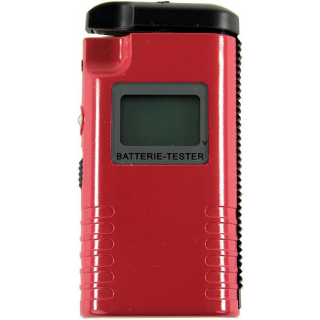 Batterie Tester rouge (Par 3)