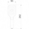 Douchette Larus 3 types de jets conforme