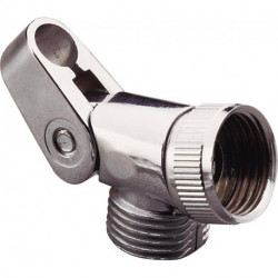 Joint de douche 1/2 chrome