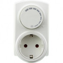 Fiche adaptateur avec variateur blanc (Par 5)