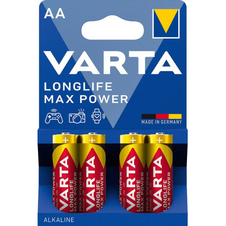 Batterie LONGLIFE VARTA Max Power AA 4er Blister