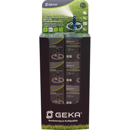 Arroseur cercle/secteur Multi en présentoir de vente 30 x 17.0006.9