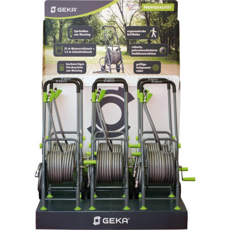 Chariot porte-tuyau P25SST 1/2 tuyau prémonté Palette 6 pièces