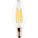 Ampoule Bougie LED 4.5W (40W) E14 470lm 2700K Rétro LED HD Bougie LED 4.5W (40W)