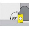 Fraise d'angle 90°, à arrosage interne, Ø d : 40 mm, Nombre de dents 6, Ø du perçage de positionnement 22 mm, Dimensions l : 40 mm