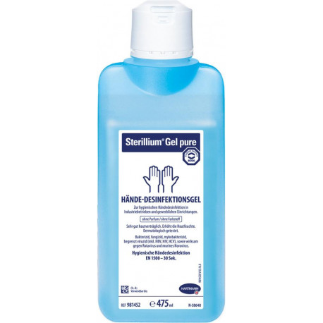 Désinfection des mains Sterillium Gel Pure 475ml