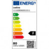 Projecteur LED 80W 6500K 2 bidons argent Wannsee (Par 4)