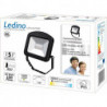 Projecteur LED 20BW 20W 3000K noir (Par 10)