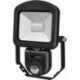 Projecteur LED avec détecteur 10BWI 10W3000K noir (Par 16)