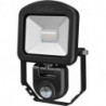 Projecteur LED avec détecteur 10BWI 10W3000K noir (Par 16)