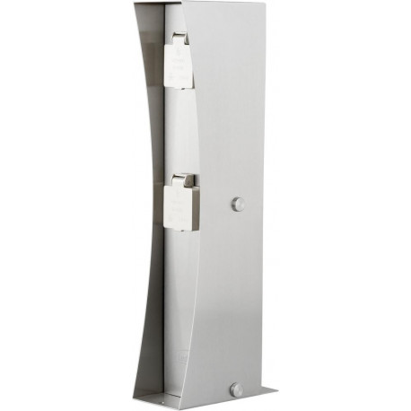 Colonne de prise 2er D2 Inox Extérieur Connect (Par 4)