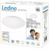 Applique/plafonnier LED 24W K einstellbar Wandsbek (Par 4)