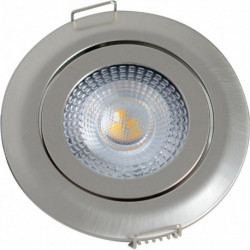 Spot encastré à LED 5W 2700K acier MS (Par 50)