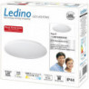 Lampe LED 18W 4000K IP44 blanc Porz 3 (Par 6)