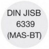 Mandrin porte-outils System Weldon, porte-outils DIN JlSB 6339 (MAS-BT), d : 6 mm, MAS-BT 40, a 100 mm, d1 : 25 mm