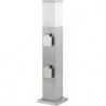 Colonne de prise 4-sorties Inox Ledar m. Lichtquelle (Par 6)