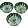 Lot de 3 bols ronds pour bulbes à fleurs 