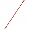Manche télescopique 175-300cm tube acier vert