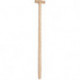 Manche de pelle en T 850/40 mm cendre droit