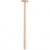 Manche de pelle en T 850/40 mm cendre droit