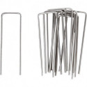 Supports de montage au sol, jeu de 10, acier inoxydable 