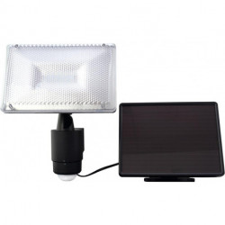 Projecteur LED Solar 12x05W noir avec Détecteur de mouvement (Par 2)