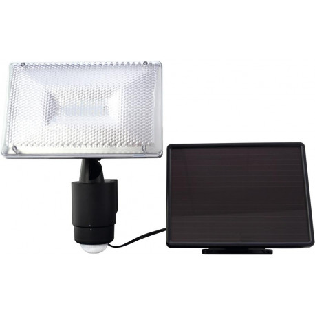 Projecteur LED Solar 12x05W noir avec Détecteur de mouvement (Par 2)