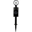 Spot de jardin LED Spike Countdown avec piquet 6x05W noir