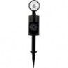 Spot de jardin LED Spike Countdown avec piquet 6x05W noir