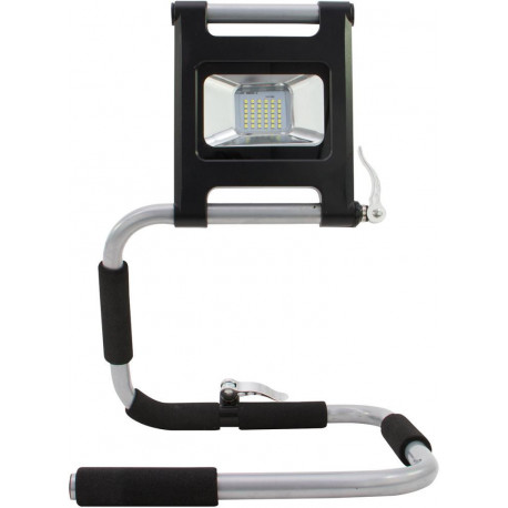 Spot LED à piles Flat 18W argent-noir (Par 5)
