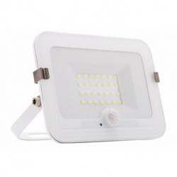 Projecteur LED Mirano 20 20W blanc avec Détecteur de mouvement (Par 2)