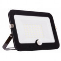 Projecteur LED Mirano 30 30W noir avec Détecteur de mouvement 