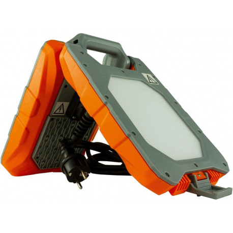 Lampe de travail LED Twin-Power 2x20 W gris-orange 